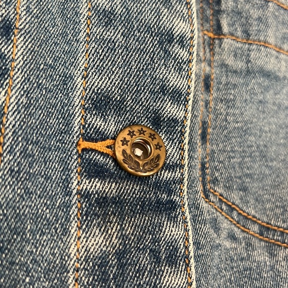 Nordstrom Women's Denim Vest Size Medium - Picture 3 of 8